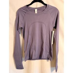 Lululemon NWT Swiftly Tech Long Sleeve 2.0 Race Size 6 Grape Mist NWT